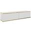 Szekrény RTV Oro 135 MDF fehér