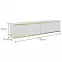 Szekrény RTV Oro 135 MDF fehér,2