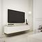 Szekrény RTV Oro 135 MDF fehér,3