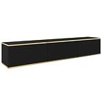 Szekrény RTV Oro 175 MDF fekete