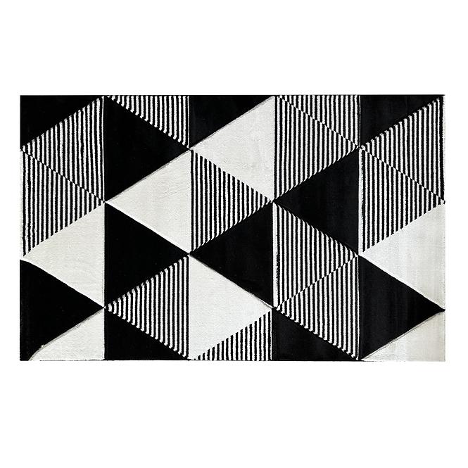 Szőnyeg Modern 1,2/1,7 E781A fekete