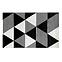 Szőnyeg Modern 1,2/1,7 E781A fekete,2