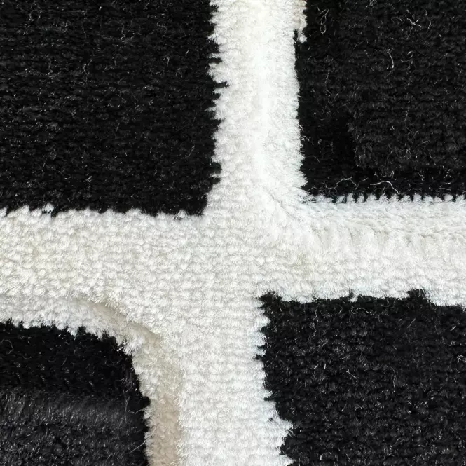 Szőnyeg Modern 1,2/1,7 E782A fekete