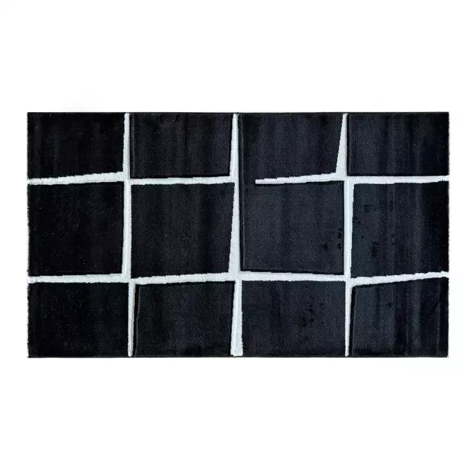 Szőnyeg Modern 1,6/2,3 E782A fekete