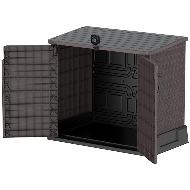 Kerti láda DURABOX 850 L barna,8