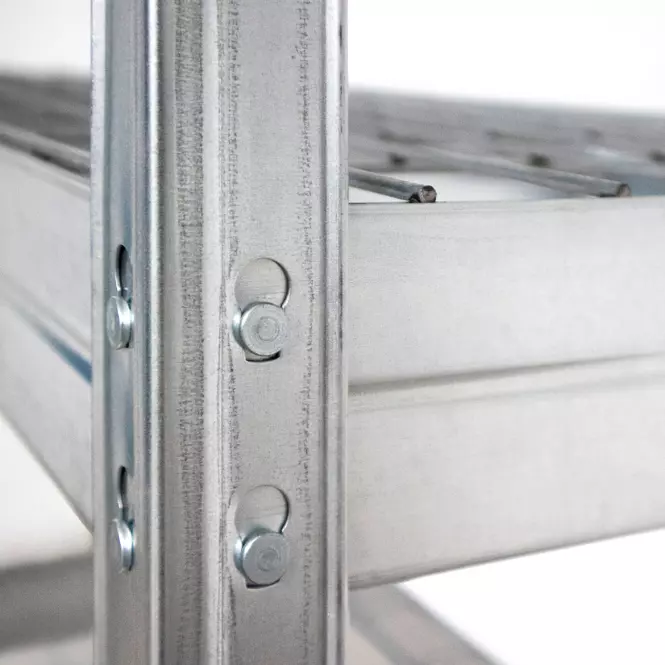Fém tárolóállvány RIMS300 EB38 180x90x45 cm - 4 polc/300 kg,5