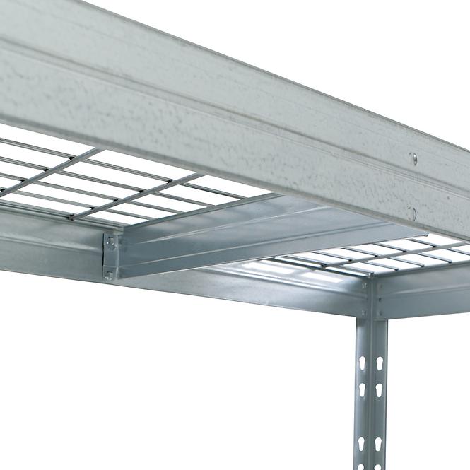 Fém tárolóállvány RIMS300 EB38 180x90x45 cm - 4 polc/300 kg