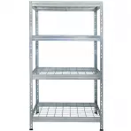 Fém tárolóállvány RIMS300 EB38 180x90x45 cm - 4 polc/300 kg