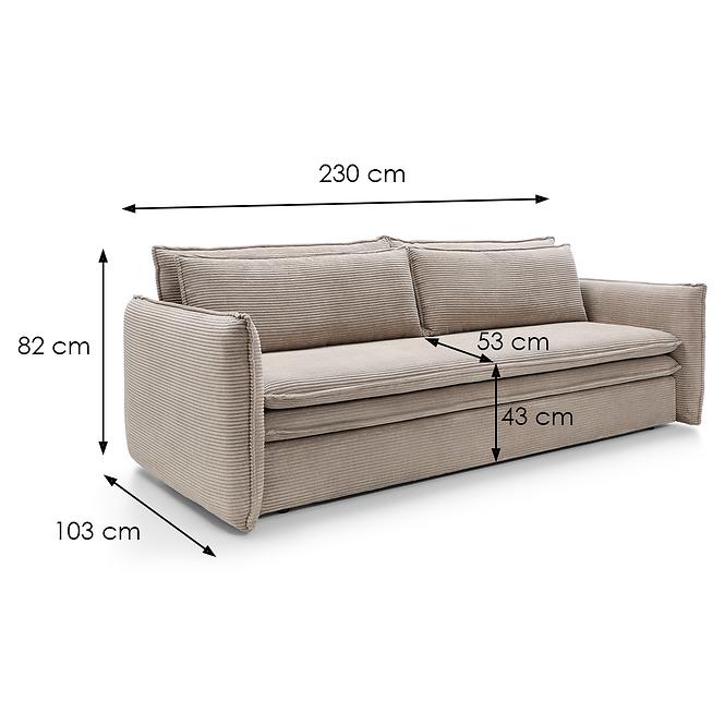 Kanapé Tilia Slim Poso 3