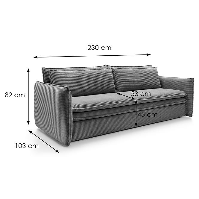 Kanapé Tilia Slim Poso 22