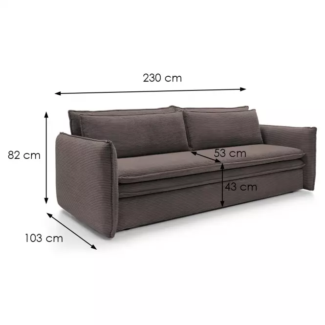 Kanapé Tilia Slim Poso 4