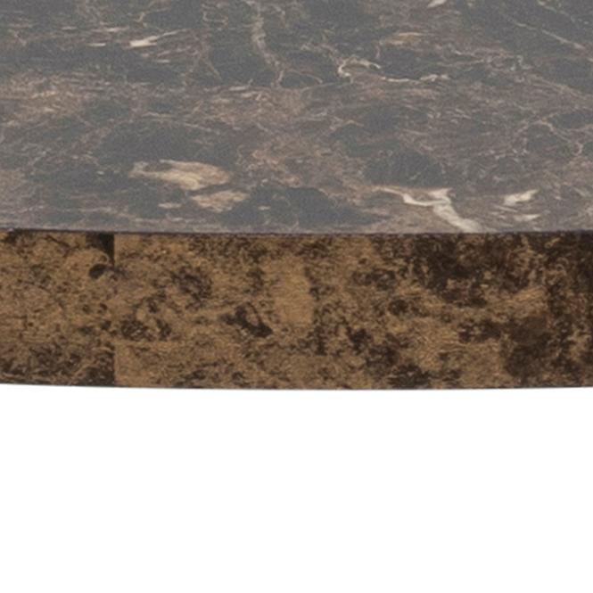 Dohányzóasztal Brugi barna márvány