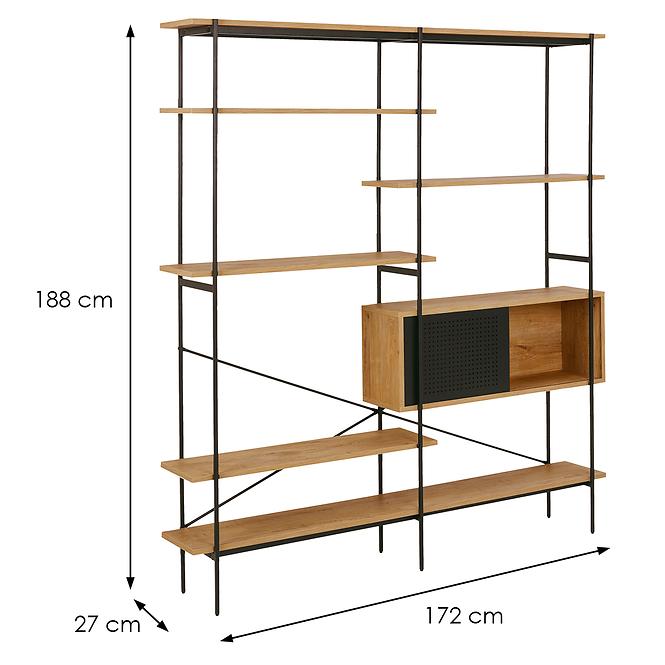Regál kali duo tölgy