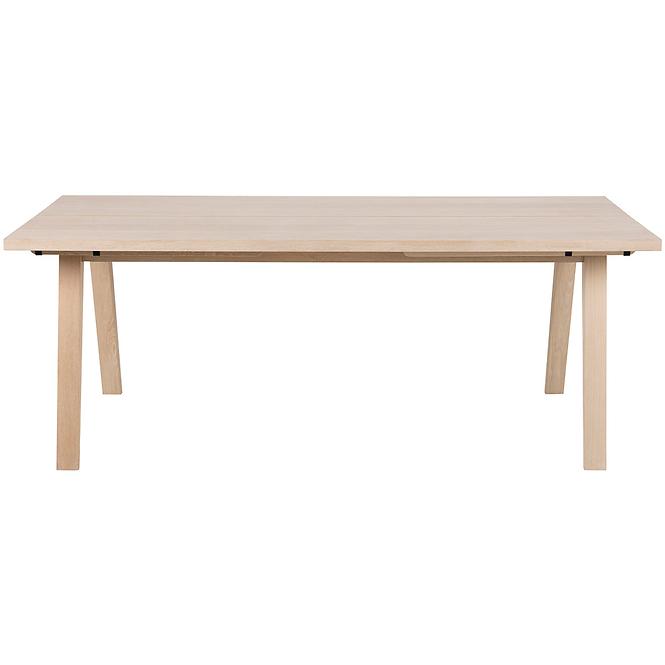 Asztal Simple 200 fehér tölgy
