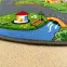 Szőnyeg Kids Metropolis 1,33/1,33 kerek szürke,5