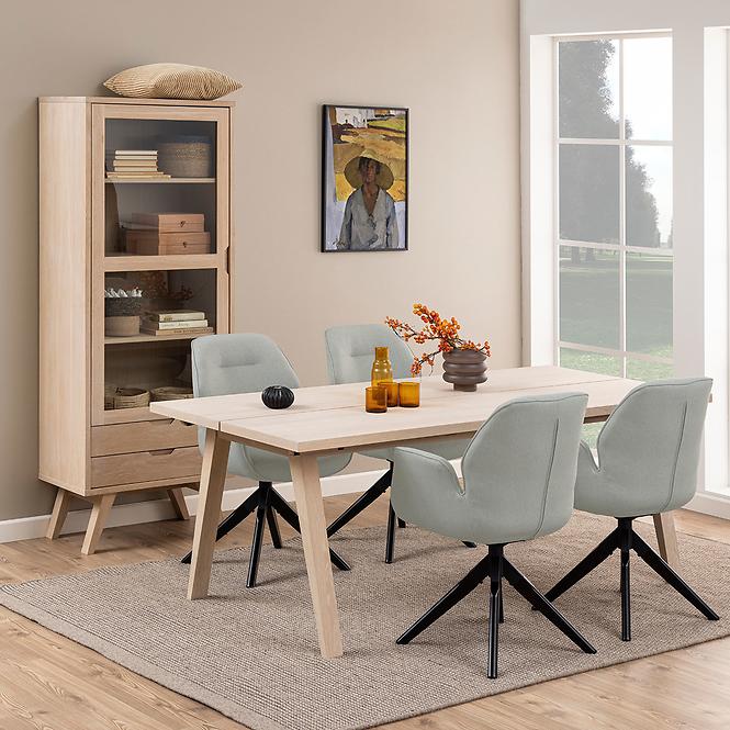 Vitrin 2 Simple fehér tölgy,7
