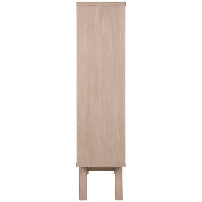 Vitrin 3 Simple fehér tölgy