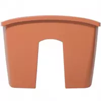 Virágcserép Crown DCRO600 14023 R624 terakota