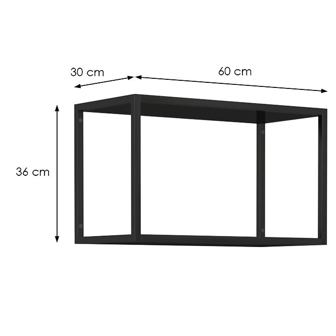 Konyhaszekrény MIA polc one loft 60g-36