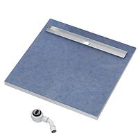 Fürdőkád a csempe alatt Plate 80x80x5/12,5*10.021/OLPL