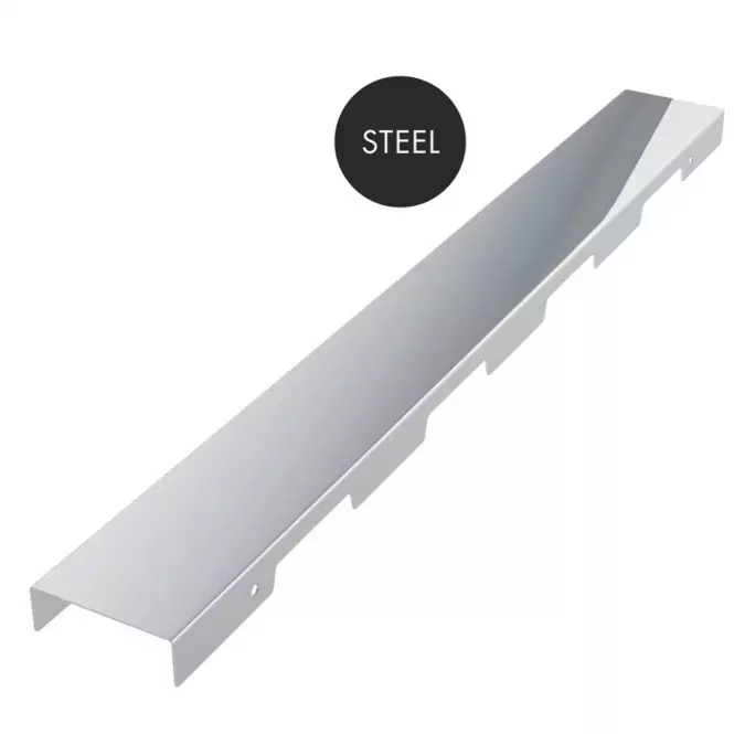 Fürdőkád a csempe alatt Steel 130+50x80x5/12,5*10.033/OLSL