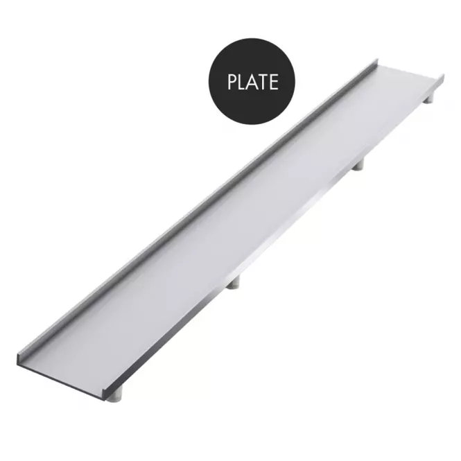 Fürdőkád a csempe alatt Plate 80x100x5/12,5*10.007/OLKB