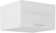 Konyhaszekrény Lara  60 NAGU-36 1F MDF Fehér fényes