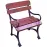 Fa királyi szék karfával cseresznyefa