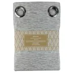 Sötétítő karikán Crystal 135x250 szürke Merkury Home