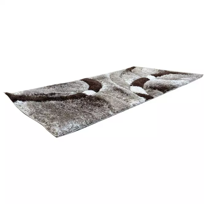Szőnyeg Shaggy 3D Dominica 1,6/2,3 P388B BOS QB 42 barna