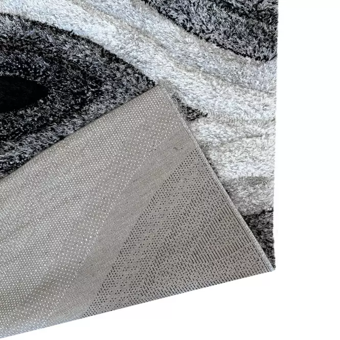 Szőnyeg Shaggy 3D Dominica 1,6/2,3 P648A BOS QE 42 szürke