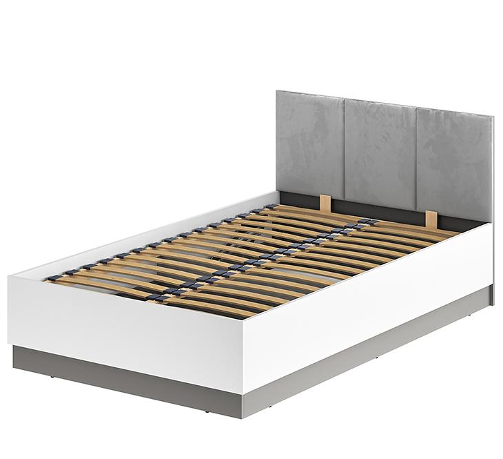 Mell 01 szürke ágy 120 + keret lifttel