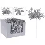 Virág dróton 20 cm ezüst 2AS ABJ403050