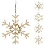 Dekoráció hópehely Hangdeco 15 cm mix A72100010