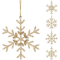 Dekoráció hópehely Hangdeco 15 cm mix A72100010