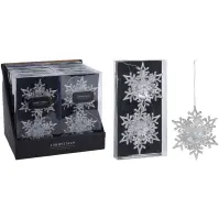 Lógó hópehely 11 cm (2 drb.) mix CAA222110