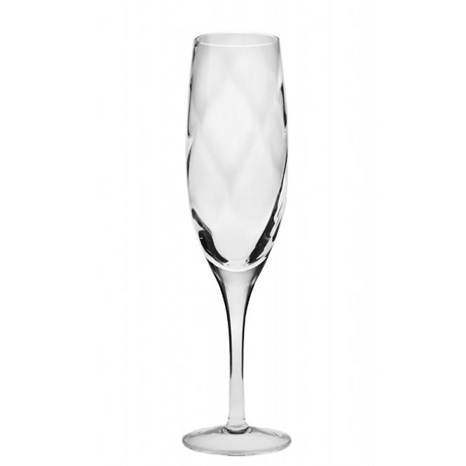 Pohár na šampanské Romance Krosno 170 ml 6 db