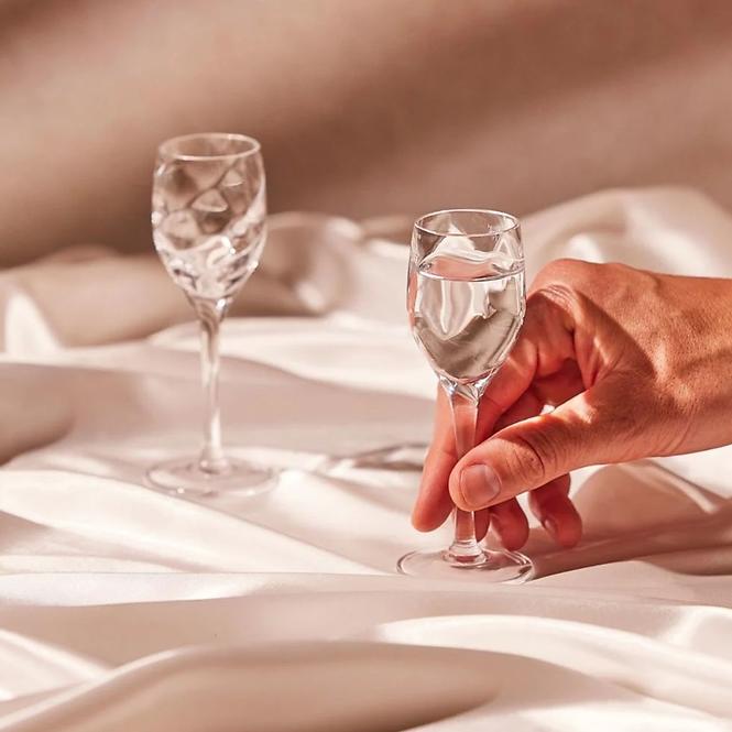 Pohár vodkára Romance Krosno 40 ml 6 db