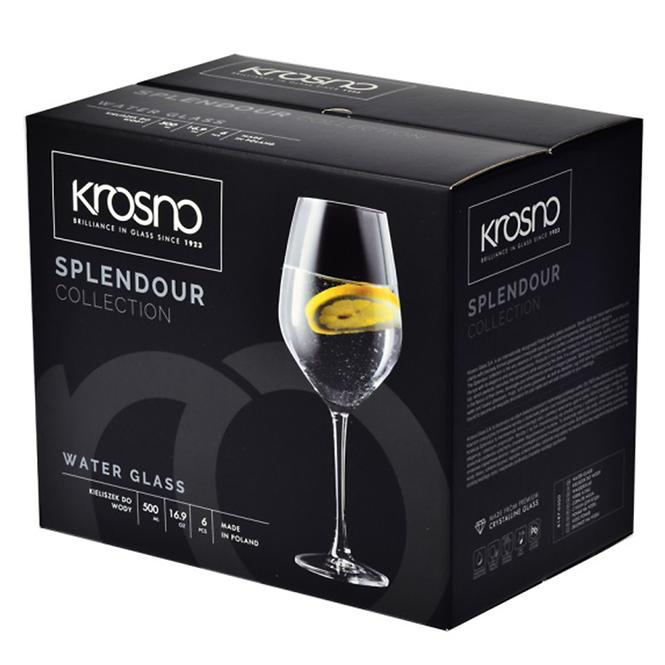 Pohár  vörös borra Splendour Krosno 500 ml 6 db