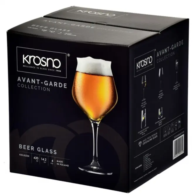Pohár sörre Avant-Garde A4 Krosno 420 ml 4 db