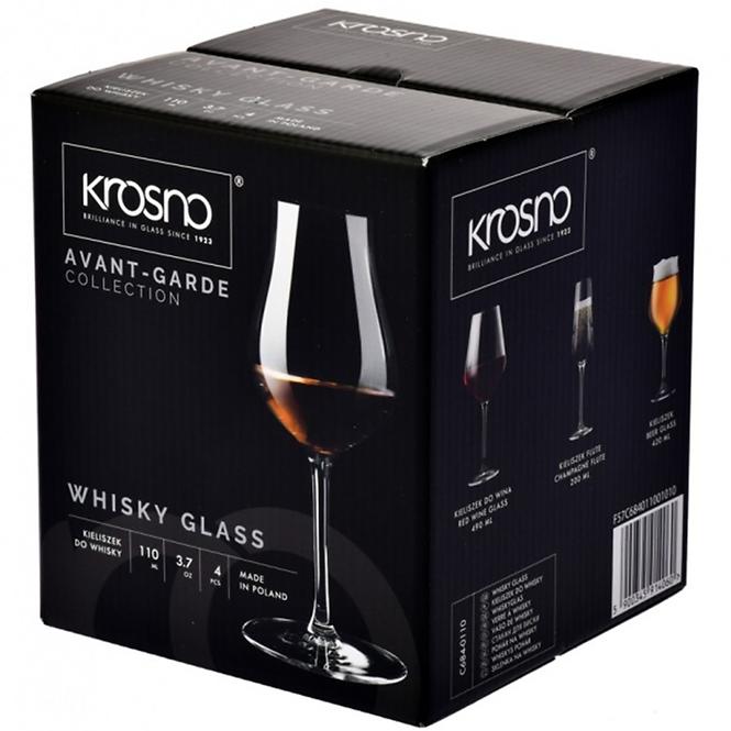 Pohár whisky-kóstoláshoz Avant-Garde Krosno 4 db