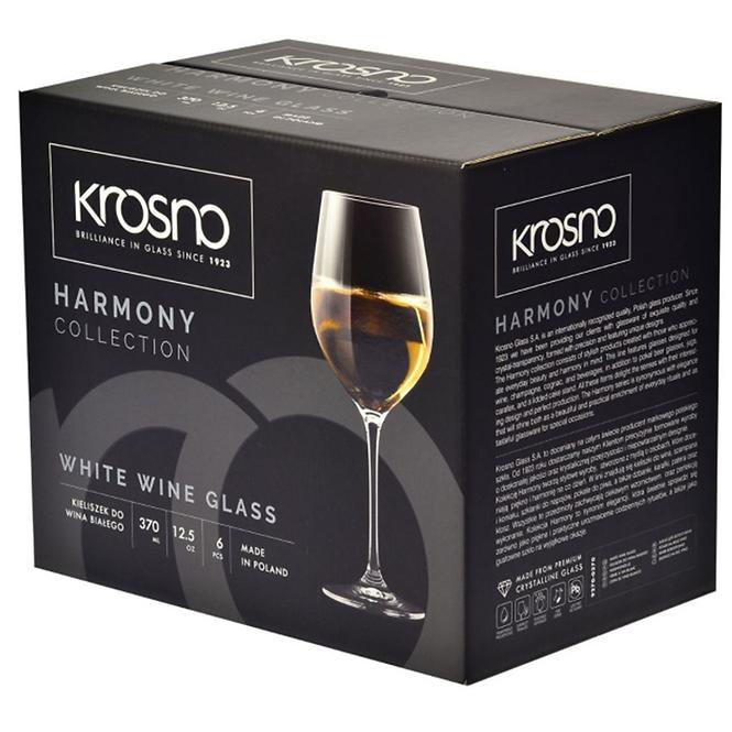 Pohár   fehér borra Harmony Krosno 370 ml 6 db