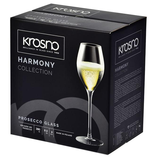 Pohár   proseccora Harmony Krosno 280ml 6 db