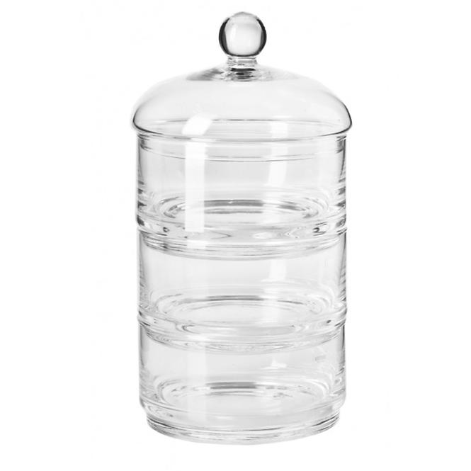 Tégelykészlet kupakkal Glamour Krosno 1 db