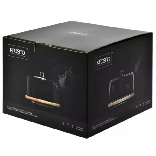 Alátét s vekom drevený otočný Glamour Krosno 1 db,2