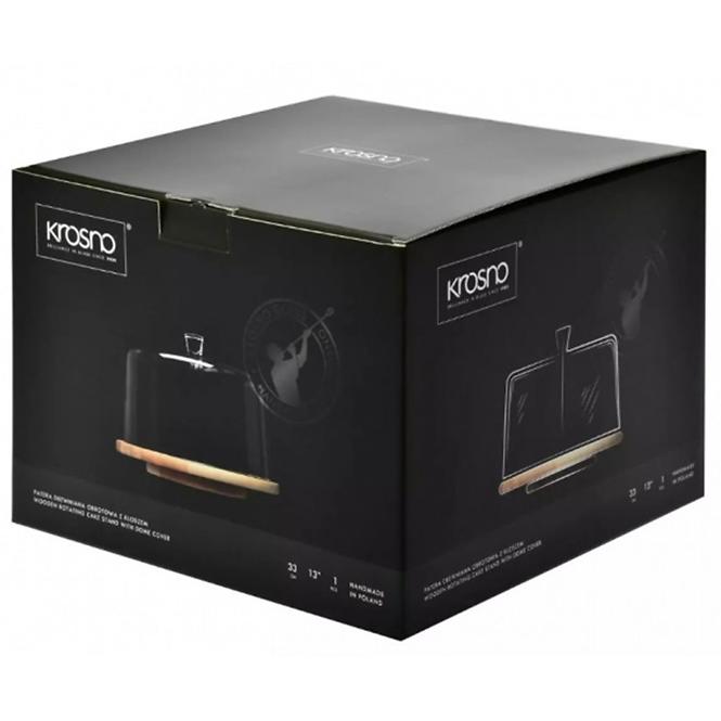 Alátét s vekom drevený otočný Glamour Krosno 1 db,2
