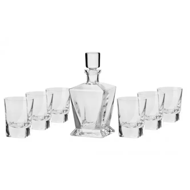 Komplet  whiskyre 7-kusový Caro Krosno 1 db,2