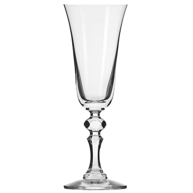 Pohár na šampanské Krista Krosno 150 ml 6 db