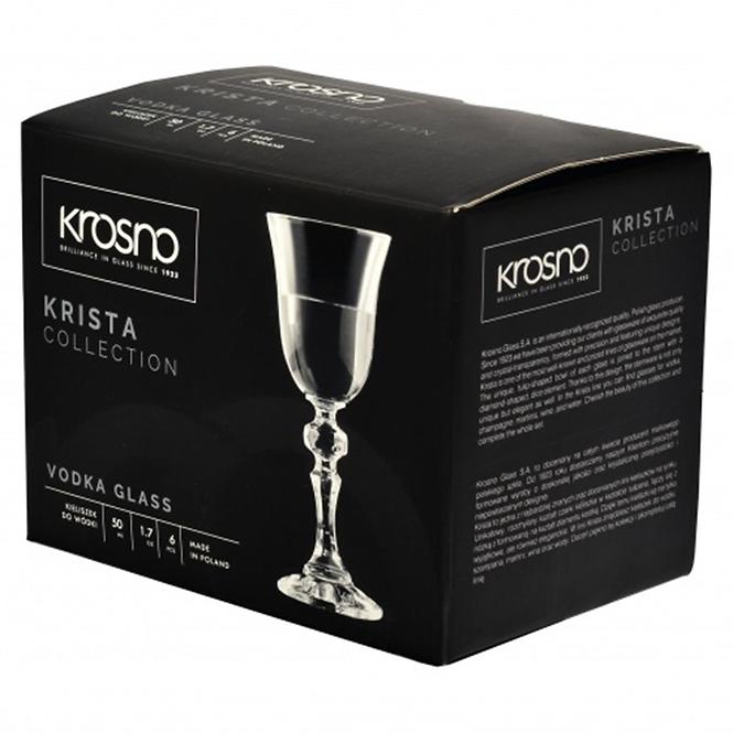 Pohár vodkára Krista Krosno 50 ml 6 db