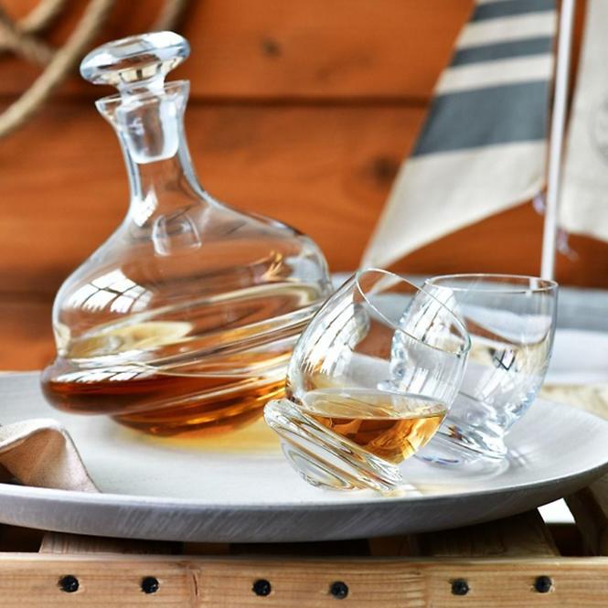 Karaffa  whiskyre Roly-Poly Krosno 750 ml 1 db